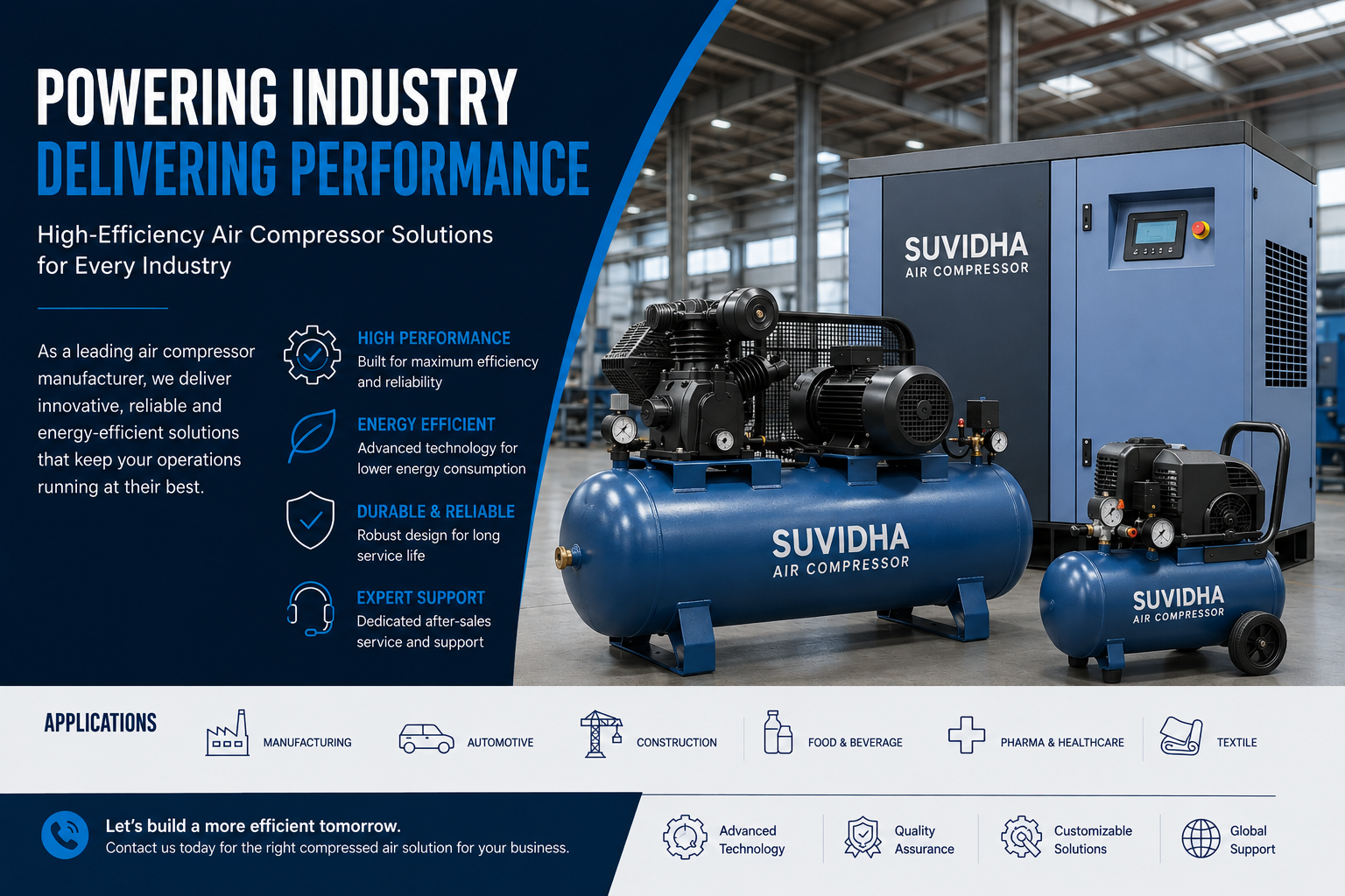 The Importance of High-Quality Air Compressors in Modern Industries 1